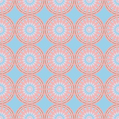 Soyut çiçek desenleri. 