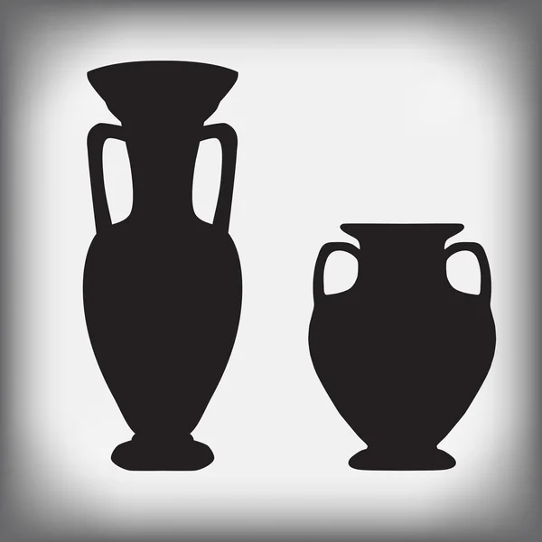 Antique vases — Stock Vector