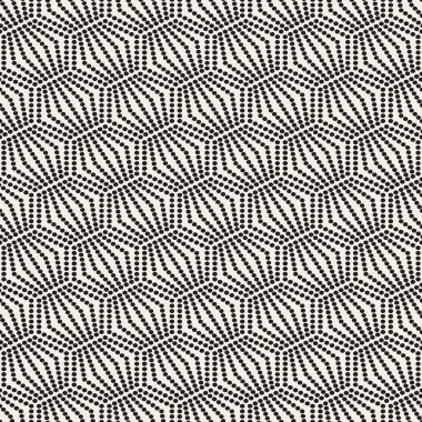 Dikişsiz tek renkli desen daireler ile geometrik