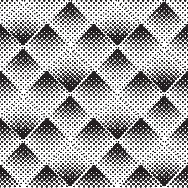 Halftone  background seamless pattern — Stock Vector