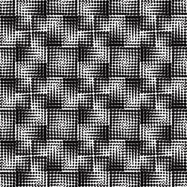 Halftone  background seamless pattern — Stock Vector