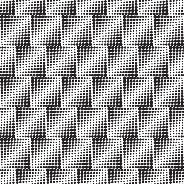 Halftone baggrund sømløse mønster – Stock-vektor