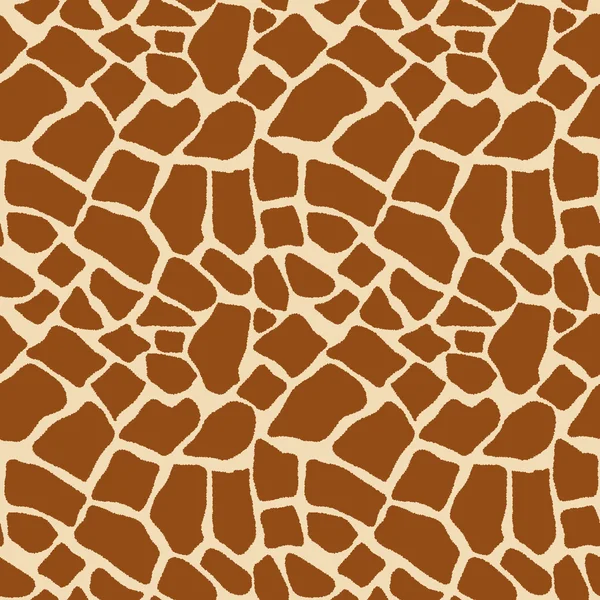 stock vector Coloring giraffe seamless pattern