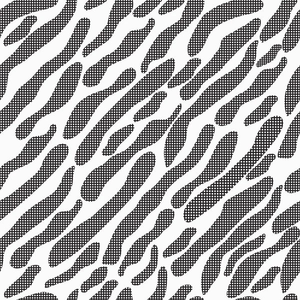 Раскраска Zebra бесшовная — стоковый вектор