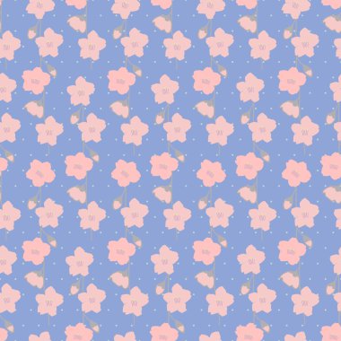 Sakura dalları ile Seamless Modeli