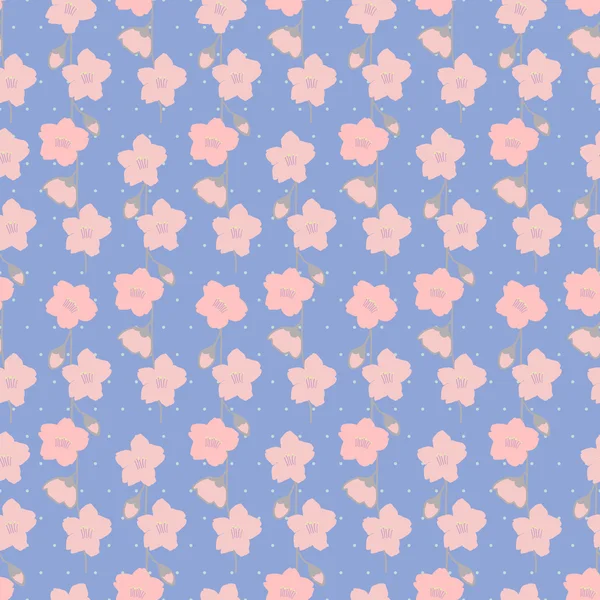 Sakura dalları ile Seamless Modeli