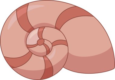 sarmal yuvarlak çizgi film çizgili girdap kabuğu.