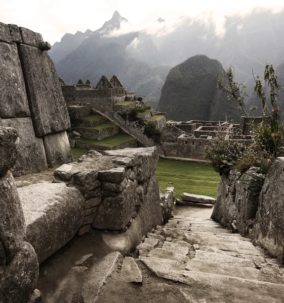 Machu Picchu förlorade staden ruinerna Stockbild