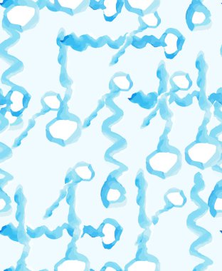 Suluboya kusursuz desen