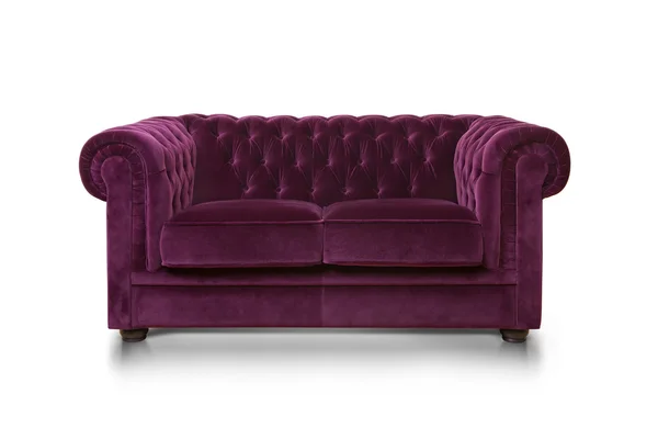 Purple luxurious sofa — Stock Photo, Image