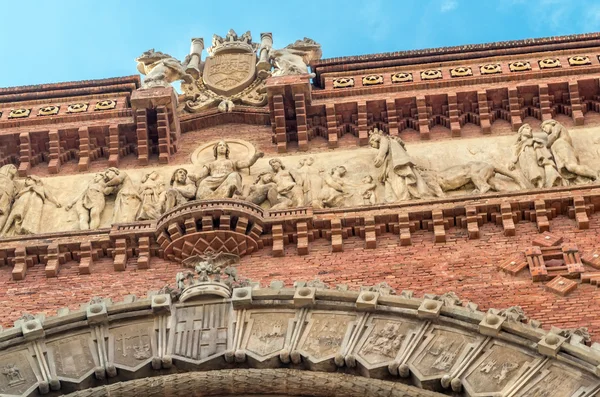 Primer plano del arco en Barcelona — Foto de stock gratis