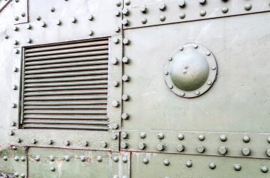 Doku yeşil askeri tank