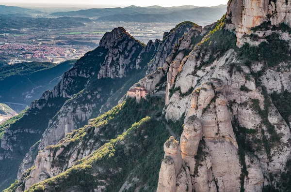 Montserrat Dağları İspanya gözlem yerden