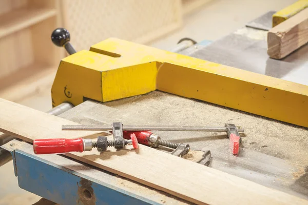 Taller de herramientas de madera — Foto de Stock