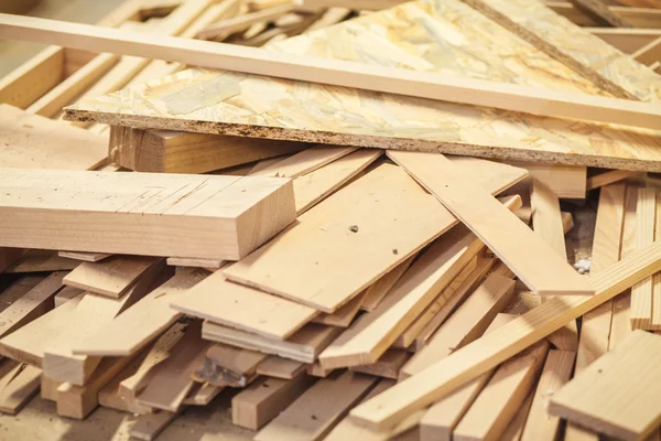 Timber waste wood — Stock Photo, Image