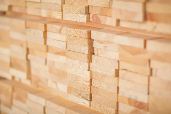Пиломатеріали гнучким деревини — стокове фото
