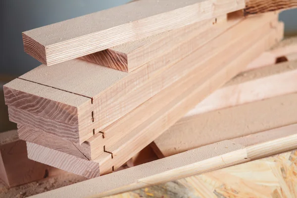 Madera de madera industrial — Foto de Stock