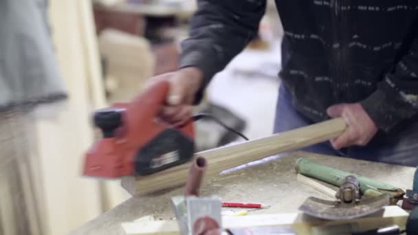 Jointer homme électrique — Video