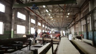 Konveyör günlükleri ahşap