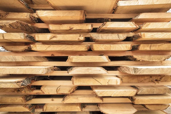 Пиломатеріали промислових деревини — стокове фото