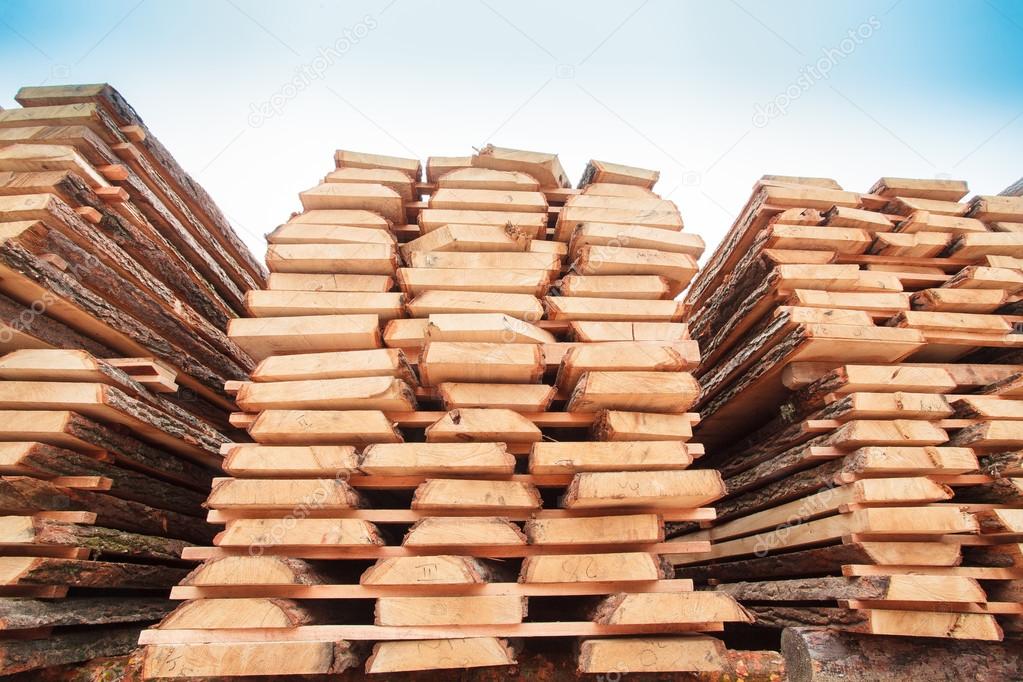 sawn timber wood