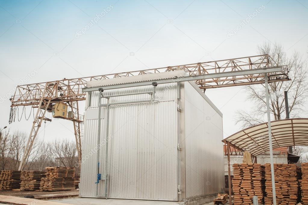 storage timber crane