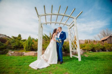 Gelin ve damat Park Düğün çekim