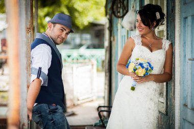 Düğün, yat, gökyüzü