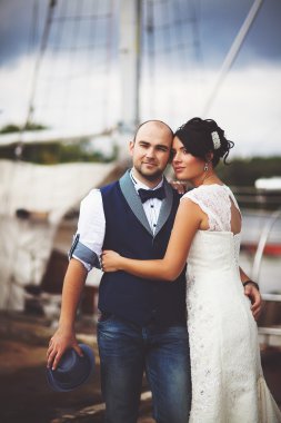 bot, düğün, gelin ve damat