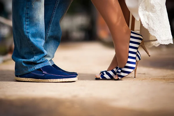 Sapatos de casamento — Fotografia de Stock