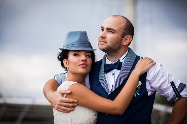 Bruiloft, tederheid, stijl — Stockfoto