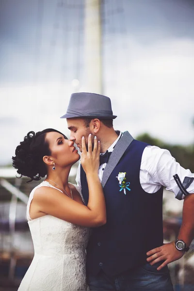 Original stylish wedding — Stock Photo, Image