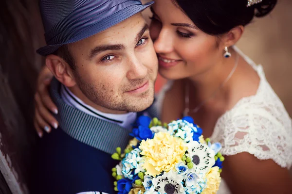 Kiss, top view — Stock Photo, Image