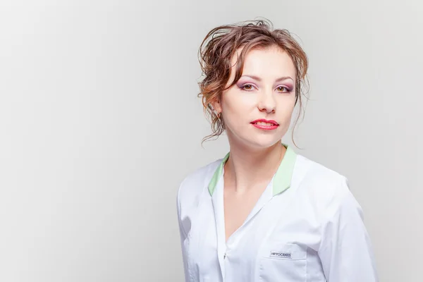 Doctor on a white background — Stock Photo, Image