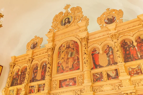 정교회 우크라이나의 iconostasis — 스톡 사진