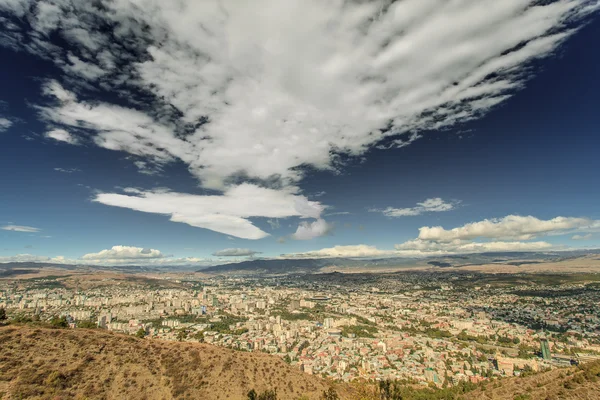 Panorama tbilisi — Foto de Stock