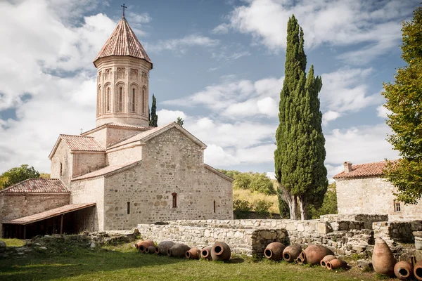 Monastère, cruches à vin — Photo