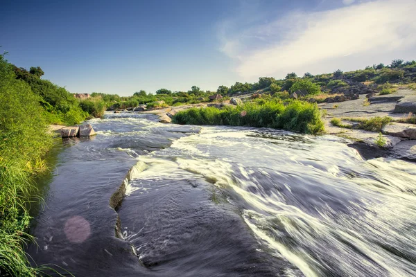 Rzeki rapids Ukraina — Zdjęcie stockowe