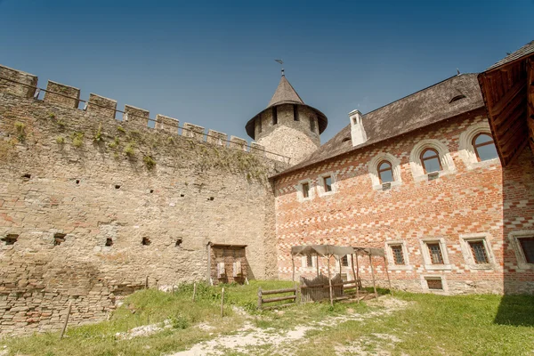 Courtyard of the fortress — Stock Photo, Image