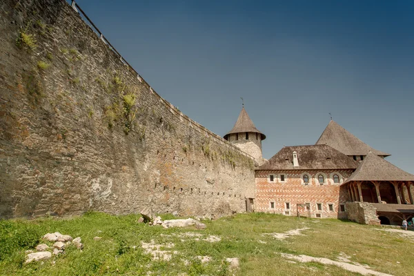 Courtyard of the fortress — Stock Photo, Image