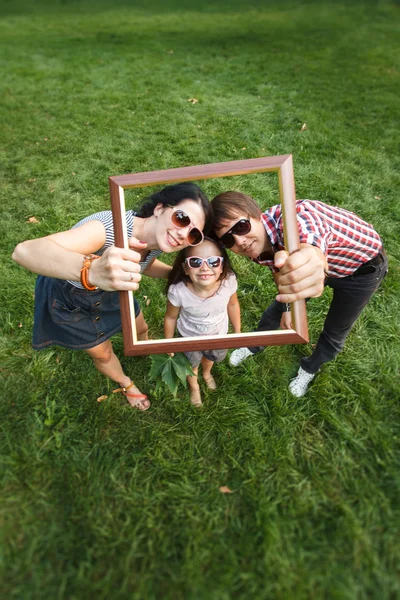 Family frame — Stock Photo, Image