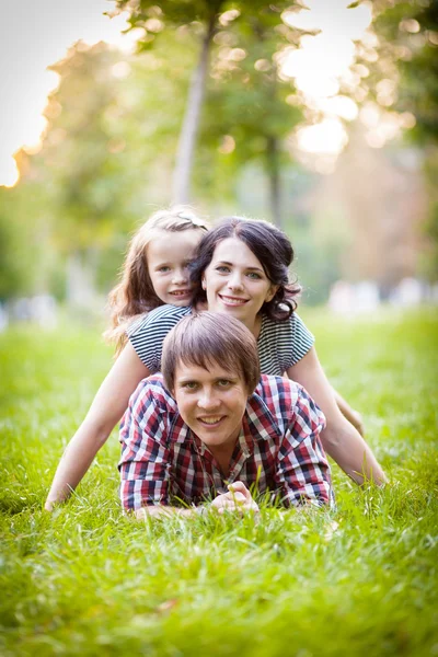 Family piramide — Stock Photo, Image