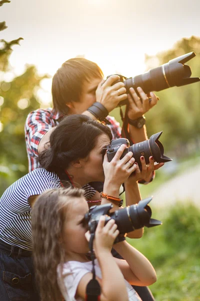 Kid fotograf — Stockfoto