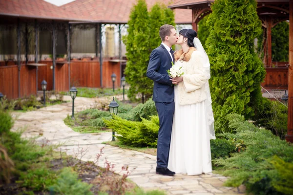 Besa a los novios —  Fotos de Stock