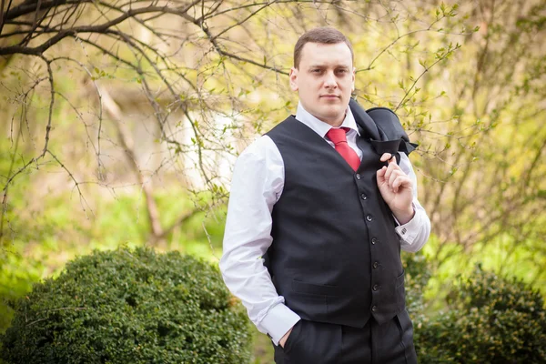 Groom vest — Stock Photo, Image