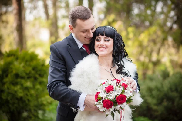 Wedding flowering trees — Stock Photo, Image