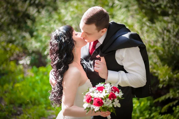 Matrimonio alberi da fiore — Foto Stock