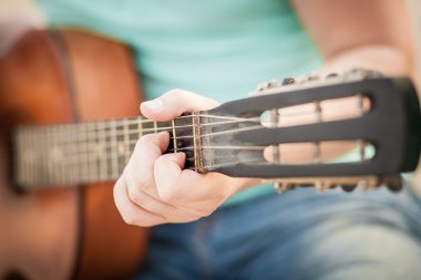gitar, el, dize