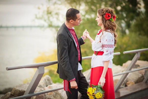 Ukraiński ślub — Zdjęcie stockowe