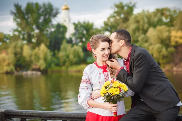 Nationale Hochzeit, Ukraine — Stockfoto